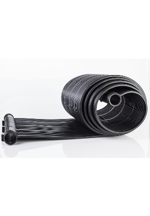 Colector solar flexible para piscinas