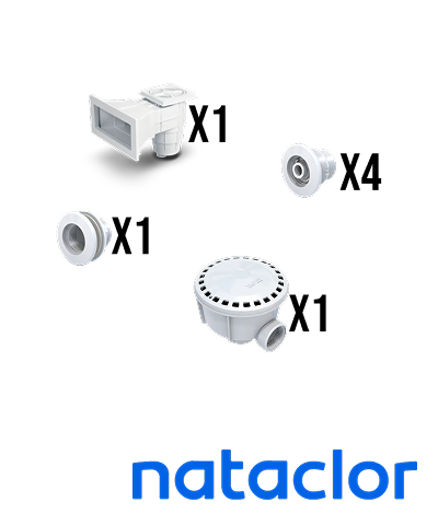 Kit para piscinas de hormigón básico