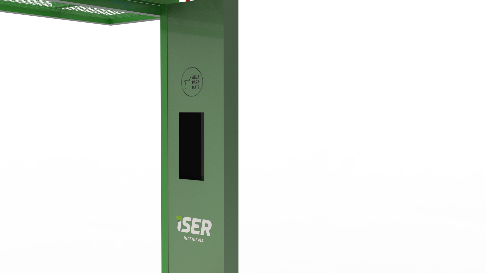 ESTACIÓN SOLAR según Proyecto de La Provincia de Santa Fe con sistema fotovoltaico para carga de celulares e iluminación - Imagen 2