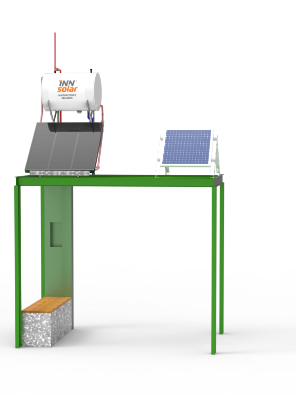 ESTACION SOLAR COMPLETA – 100 LITROS.
